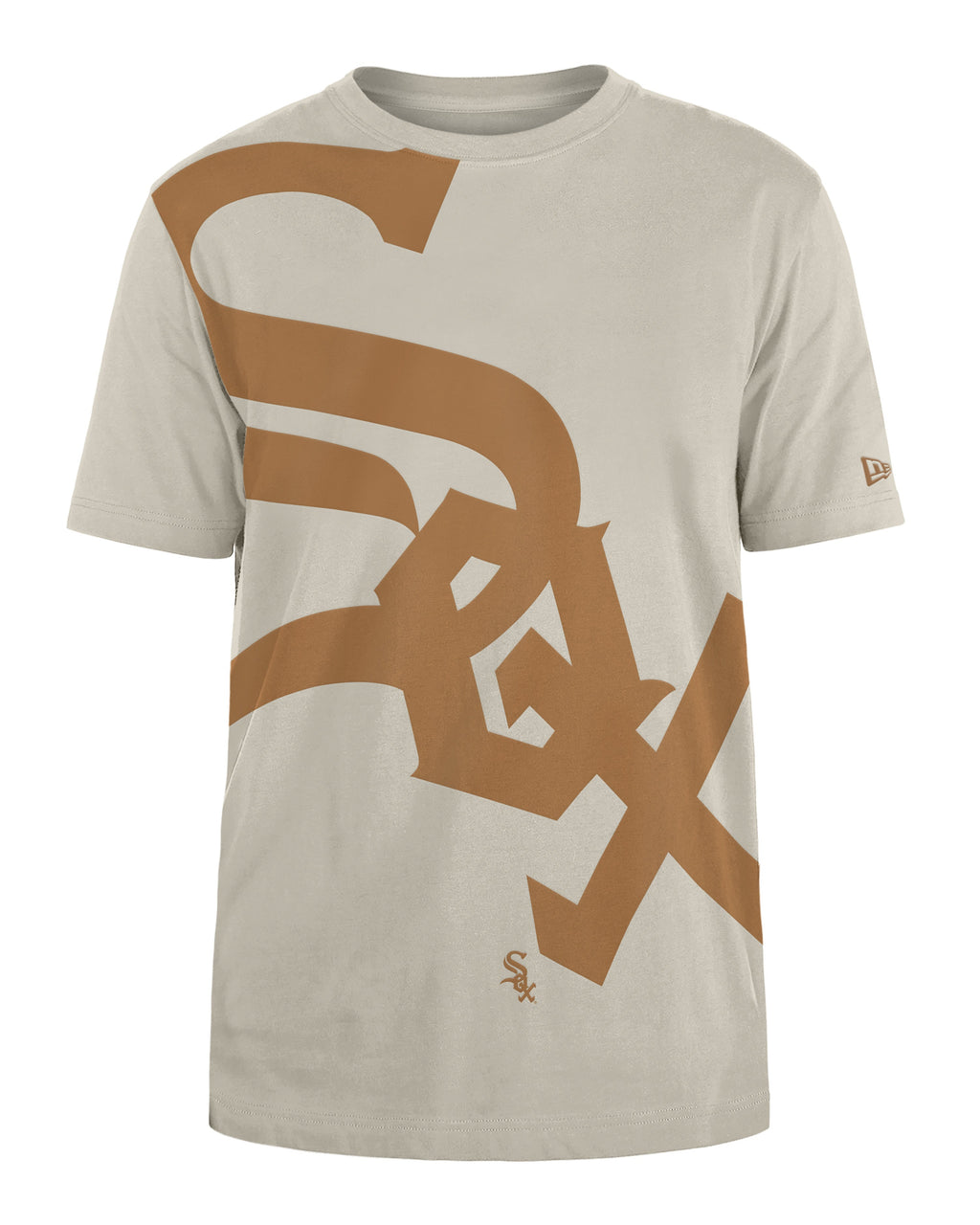 Chicago White Sox New Era Stone/Wheat T-Shirt for Men product image 1, provided for visual reference and product detail
