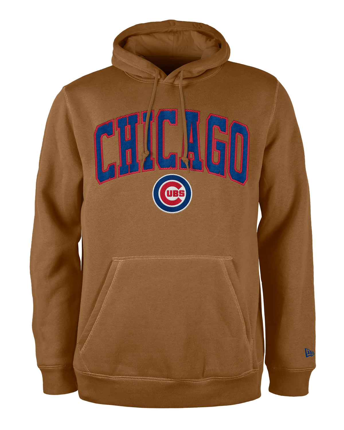 Chicago Cubs New Era Wheat Pullover Hoodie for Men product image 1, provided for visual reference and product detail review