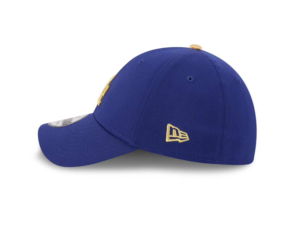 Los Angeles Dodgers New Era Royal Blue MLB 24 Gold Champions 39THIRTY Flex Fit Hat product image 6, provided for visual