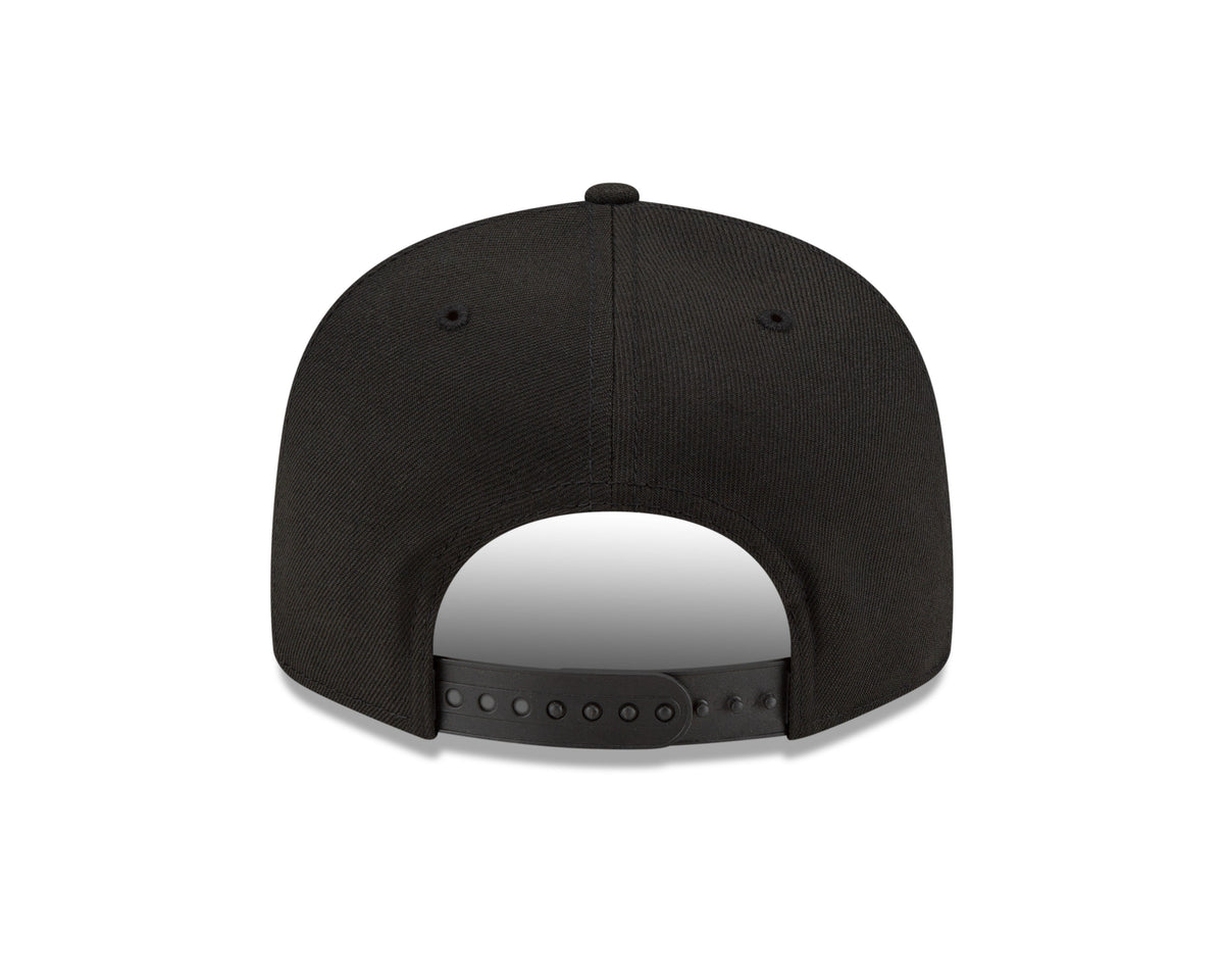 Detroit Lions New Era Black Primary Logo Basic 9FIFTY Adjustable Hat product image 6, provided for visual reference and