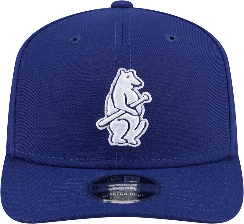 Chicago Cubs Cooperstown 1914 New Era Royal 9SEVENTY Adjustable Hat product image 2, provided for visual reference and
