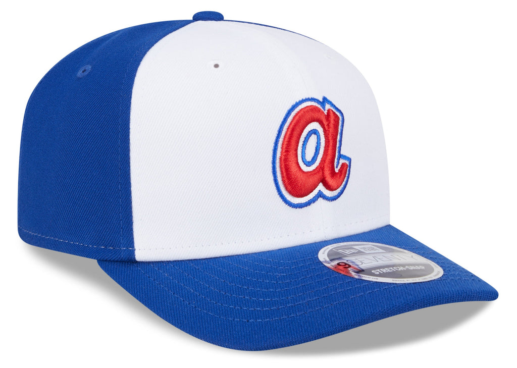Atlanta Braves Cooperstown New Era 9SEVENTY Royal Adjustable Hat product image 3, provided for visual reference and product