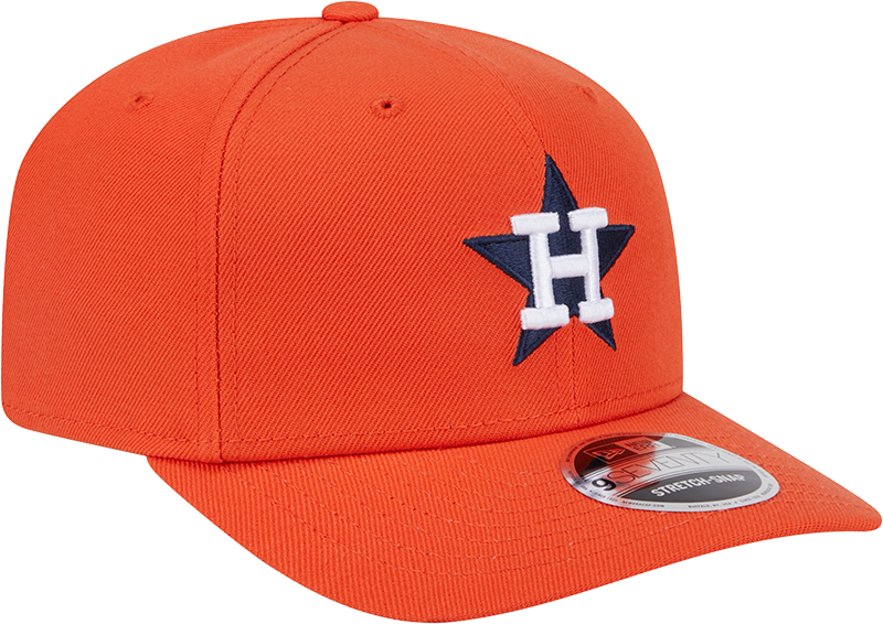 Houston Astros Orange New Era Player Replica 9SEVENTY Stretch Snap Adjustable Hat product image 3, provided for visual