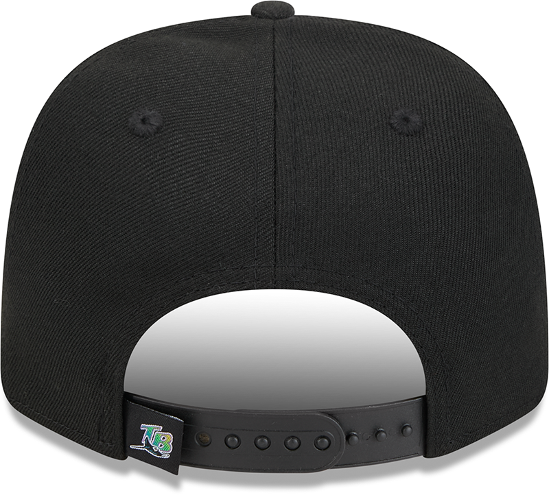 Tampa Bay Rays Cooperstown New Era Black 9SEVENTY Adjustable Hat product image 3, provided for visual reference and product