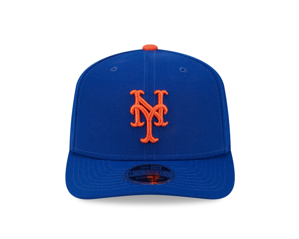 New York Mets New Era Home Royal 9SEVENTY Adjustable Hat product image 2, provided for visual reference and product detail