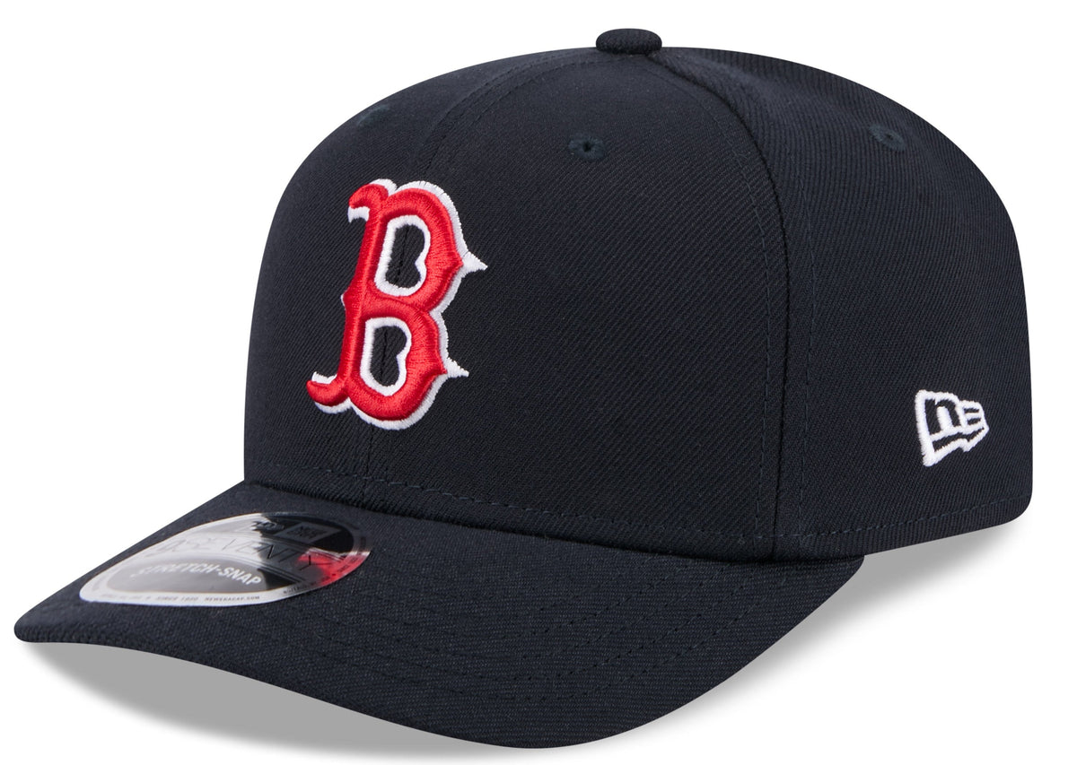 Boston Red Sox New Era Navy 9SEVENTY Adjustable Hat product image 1, provided for visual reference and product detail review