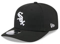 Chicago White Sox 9New Era Black 9SEVENTY Adjustable Hat product image 1, provided for visual reference and product detail