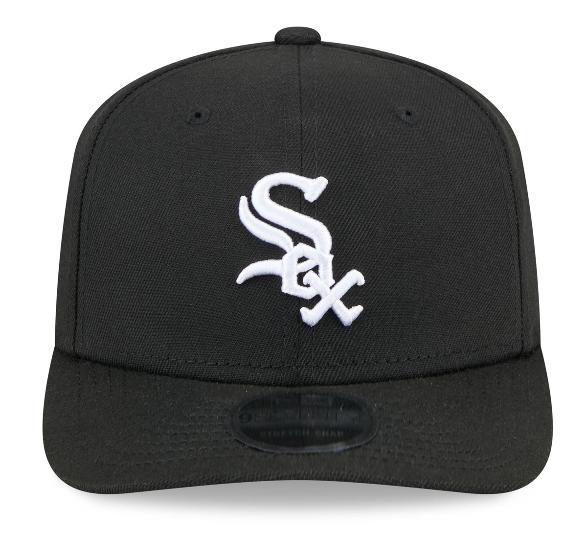 Chicago White Sox 9New Era Black 9SEVENTY Adjustable Hat product image 2, provided for visual reference and product detail