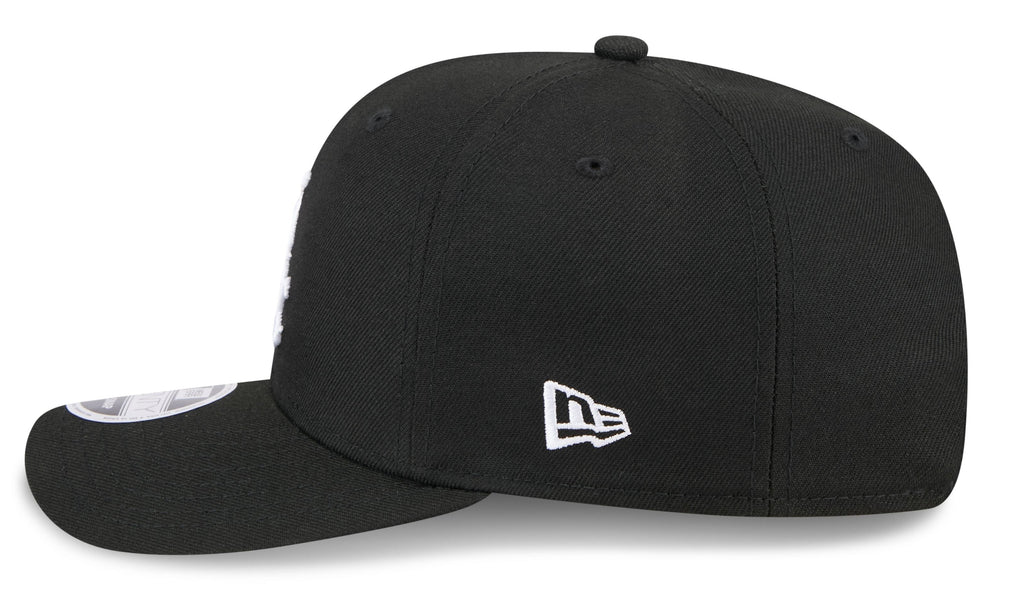 Chicago White Sox 9New Era Black 9SEVENTY Adjustable Hat product image 7, provided for visual reference and product detail