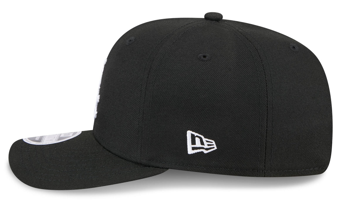 Chicago White Sox 9New Era Black 9SEVENTY Adjustable Hat product image 7, provided for visual reference and product detail
