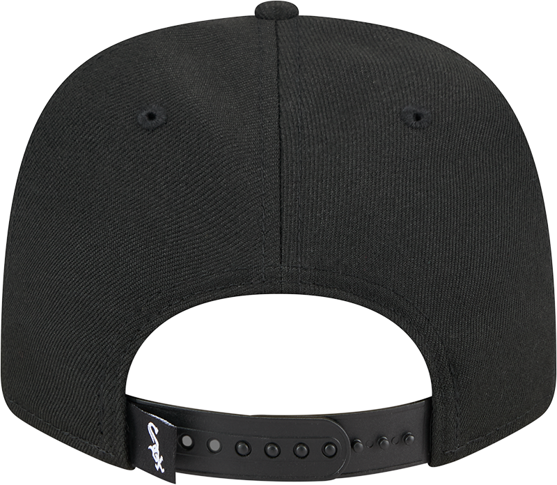 Chicago White Sox 9New Era Black 9SEVENTY Adjustable Hat product image 4, provided for visual reference and product detail