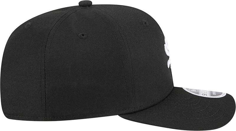 Chicago White Sox 9New Era Black 9SEVENTY Adjustable Hat product image 6, provided for visual reference and product detail
