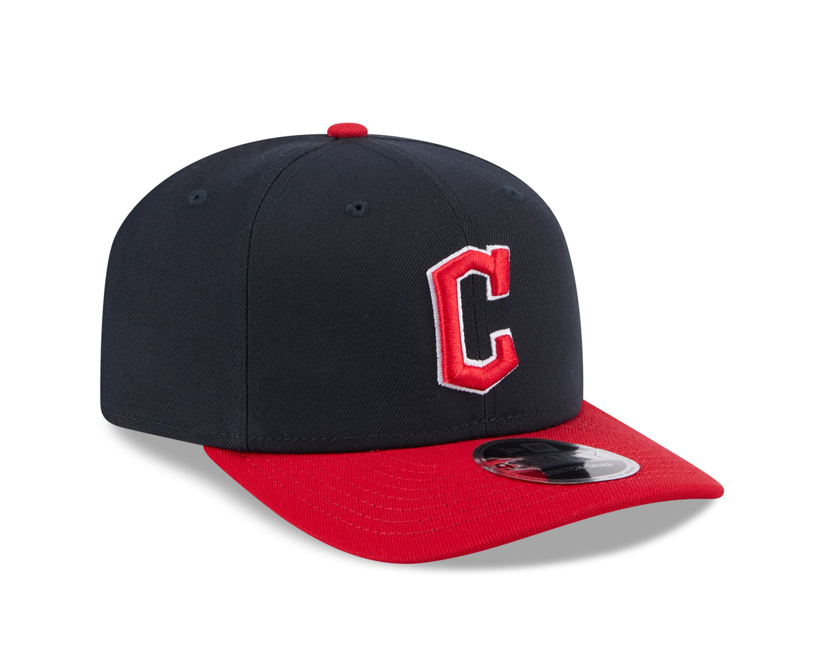 Cleveland Guardians New Era Home Navy/Red 9SEVENTY Adjustable Hat product image 3, provided for visual reference and product