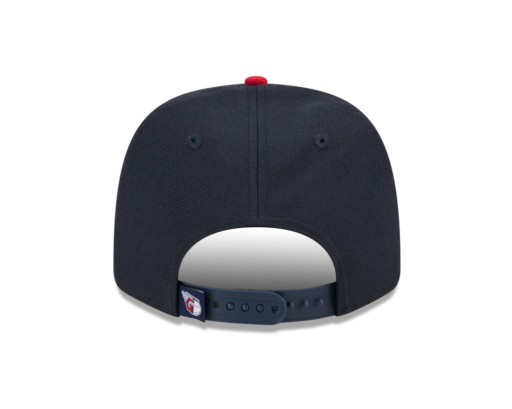 Cleveland Guardians New Era Home Navy/Red 9SEVENTY Adjustable Hat product image 6, provided for visual reference and product