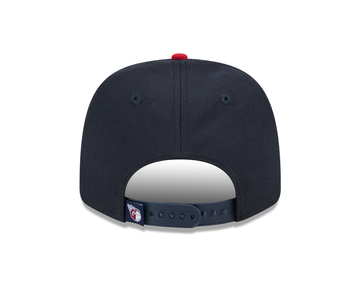Cleveland Guardians New Era Home Navy/Red 9SEVENTY Adjustable Hat product image 6, provided for visual reference and product
