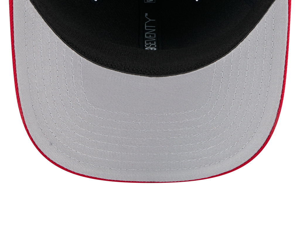Cleveland Guardians New Era Home Navy/Red 9SEVENTY Adjustable Hat product image 7, provided for visual reference and product