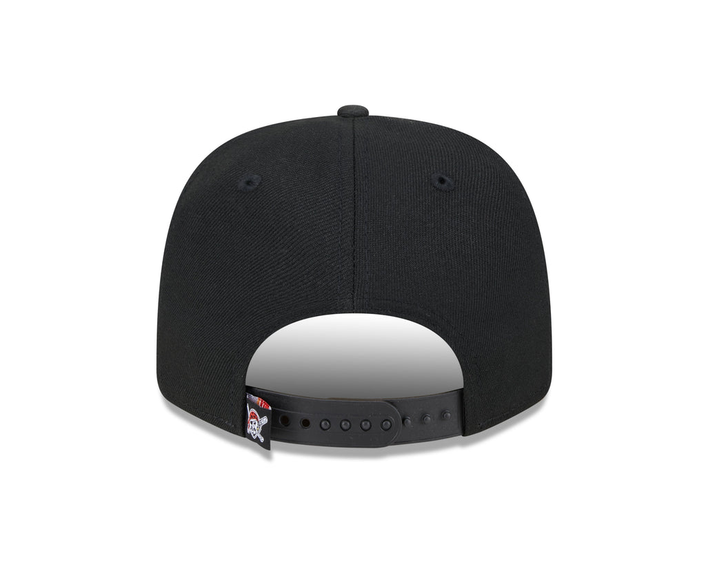 Pittsburgh Pirates New Era Home Black 9SEVENTY Adjustable Hat product image 6, provided for visual reference and product