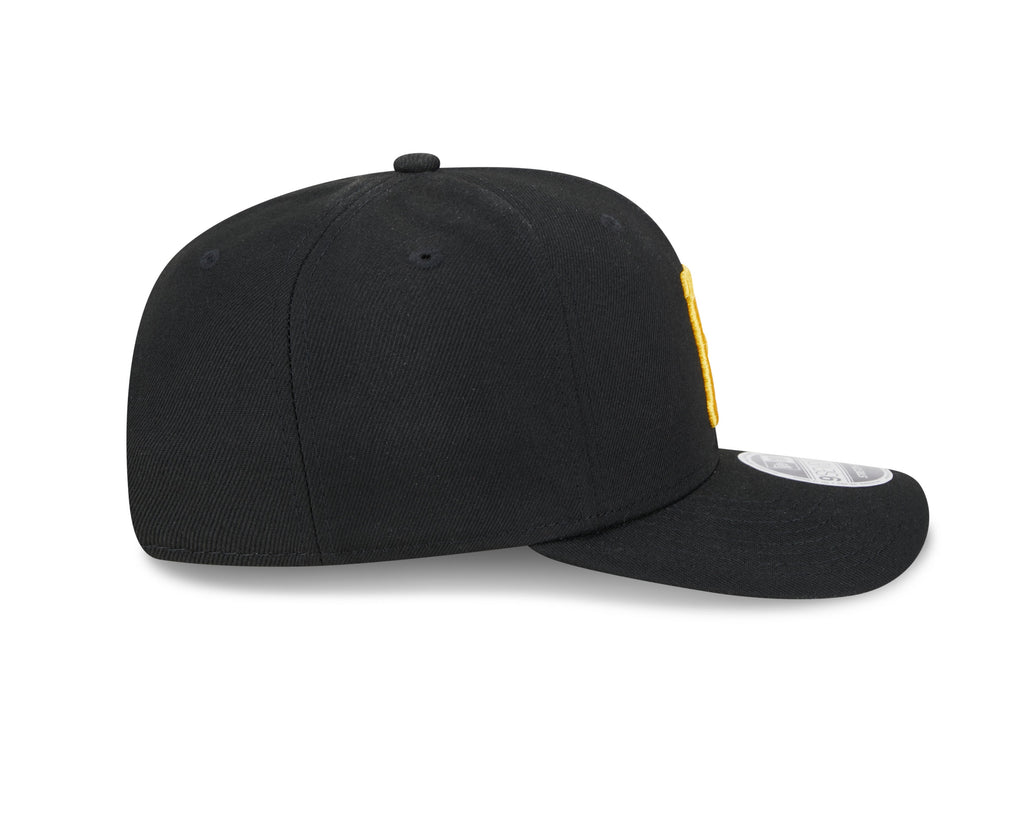 Pittsburgh Pirates New Era Home Black 9SEVENTY Adjustable Hat product image 5, provided for visual reference and product
