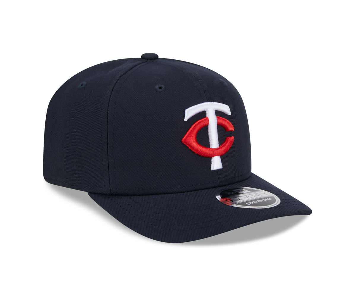 Minnesota Twins New Era Home Navy 9SEVENTY Adjustable Hat product image 3, provided for visual reference and product detail