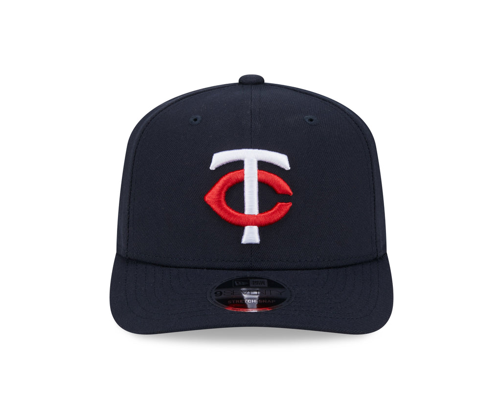 Minnesota Twins New Era Home Navy 9SEVENTY Adjustable Hat product image 2, provided for visual reference and product detail