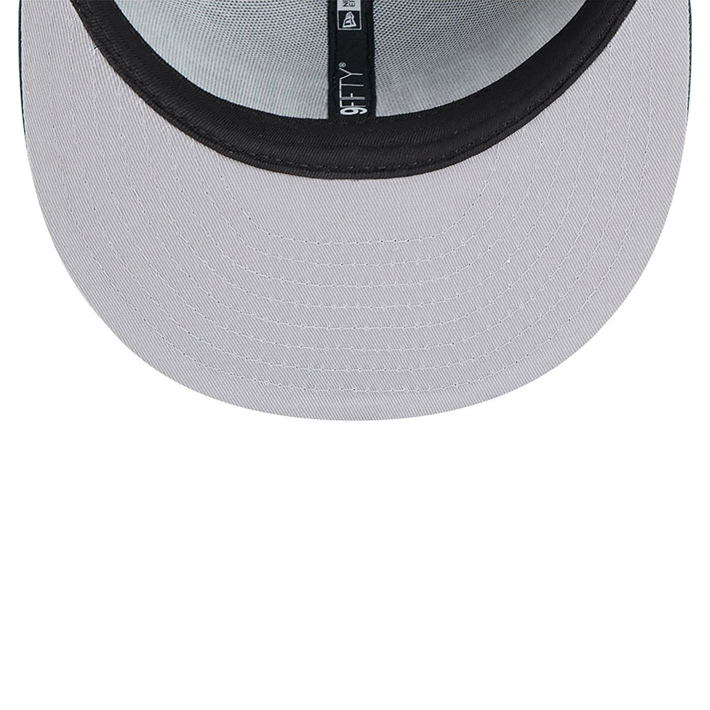 Boston Celtics New Era 2024 City Edition Black/Green 9FIFTY Adjustable Hat product image 7, provided for visual reference