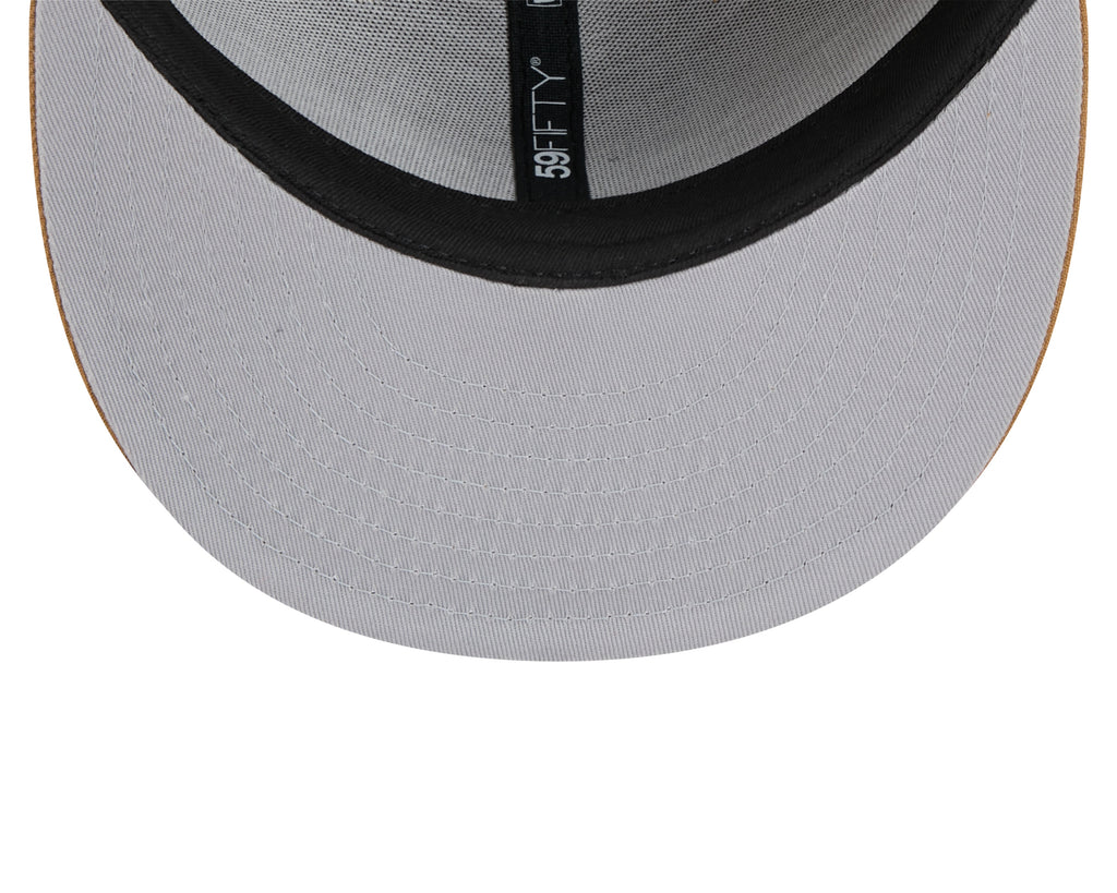 Chicago Bulls New Era 2024 City Edition Official Alternate Wheat 59FIFTY Fitted Hat product image 7, provided for visual