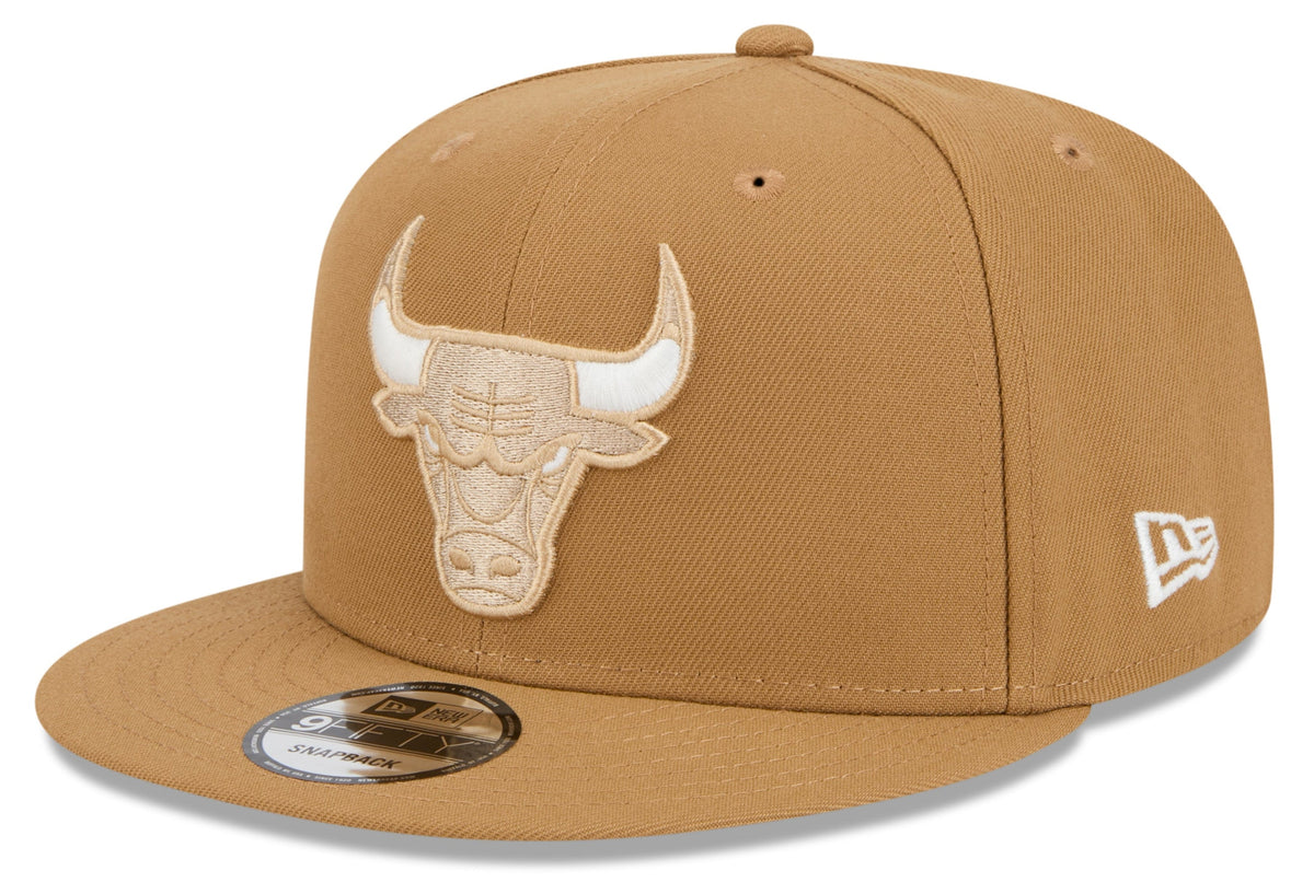 Chicago Bulls New Era 2024 City Edition Walnut 9FIFTY Adjustable Hat product image 1, provided for visual reference and