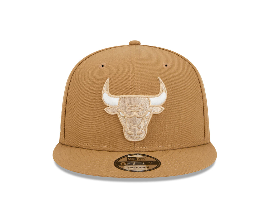 Chicago Bulls New Era 2024 City Edition Walnut 9FIFTY Adjustable Hat product image 2, provided for visual reference and