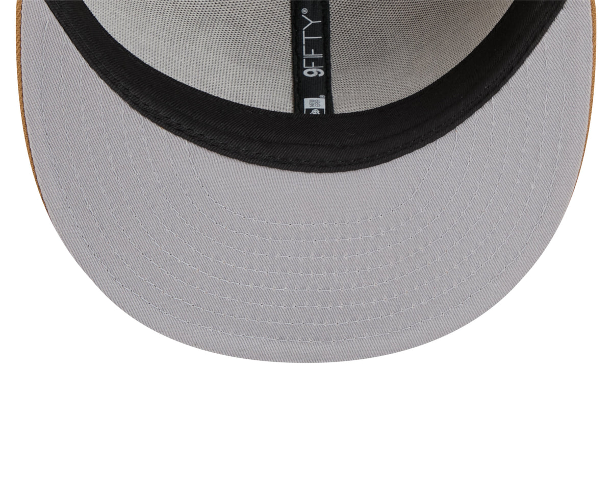 Chicago Bulls New Era 2024 City Edition Walnut 9FIFTY Adjustable Hat product image 7, provided for visual reference and