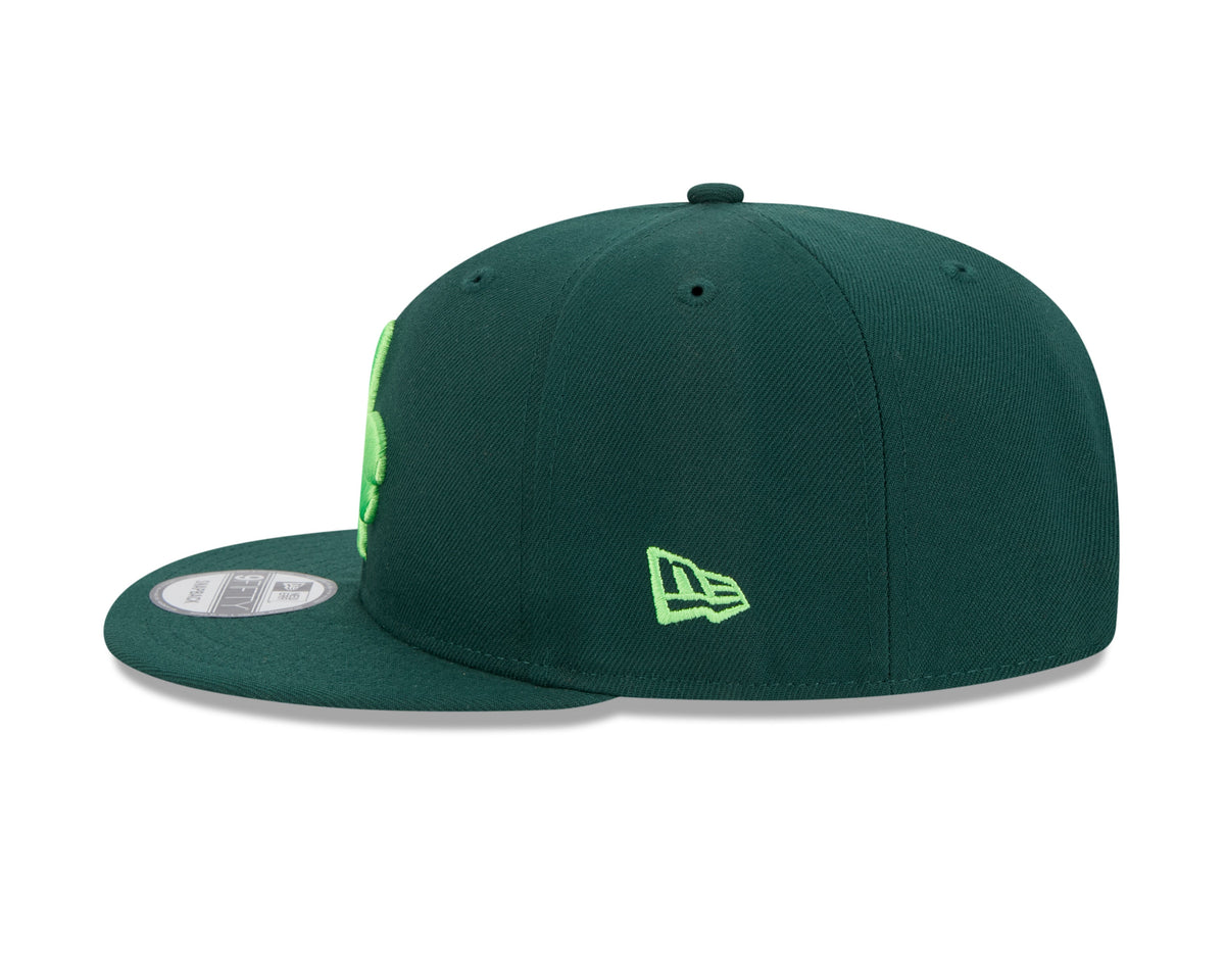 Boston Celtics New Era 2024 City Edition Green 9FIFTY Adjustable Hat product image 5, provided for visual reference and