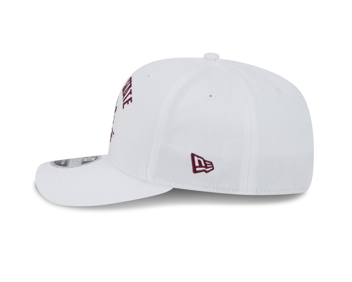 Arizona State Sun Devils New Era Team White 9SEVENTY Adjustable Hat product image 4, provided for visual reference and
