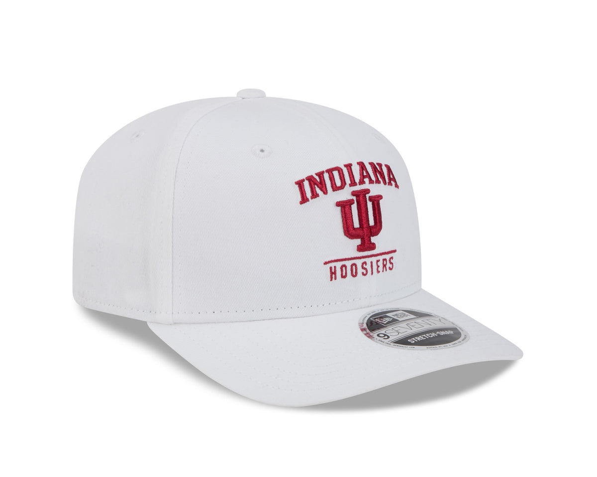 Indiana Hoosiers New Era CFP 2025 National Champions 9SEVENTY Stretch-Snap Hat product image 3, provided for visual