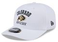 Colorado Buffaloes New Era Team White 9SEVENTY Adjustable Hat product image 1, provided for visual reference and product