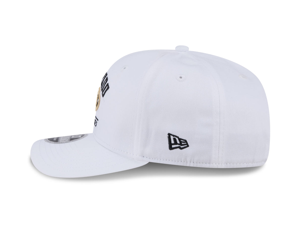 Colorado Buffaloes New Era Team White 9SEVENTY Adjustable Hat product image 4, provided for visual reference and product