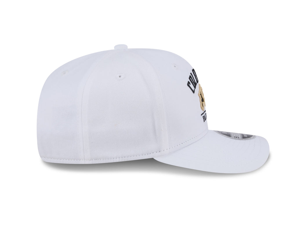 Colorado Buffaloes New Era Team White 9SEVENTY Adjustable Hat product image 5, provided for visual reference and product