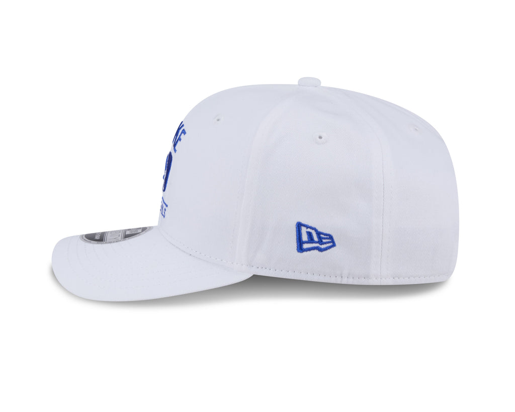Duke Blue Devils New Era Team White 9SEVENTY Adjustable Hat product image 5, provided for visual reference and product