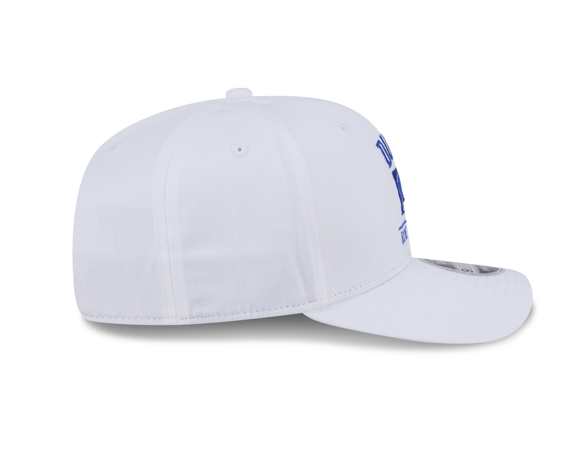 Duke Blue Devils New Era Team White 9SEVENTY Adjustable Hat product image 4, provided for visual reference and product