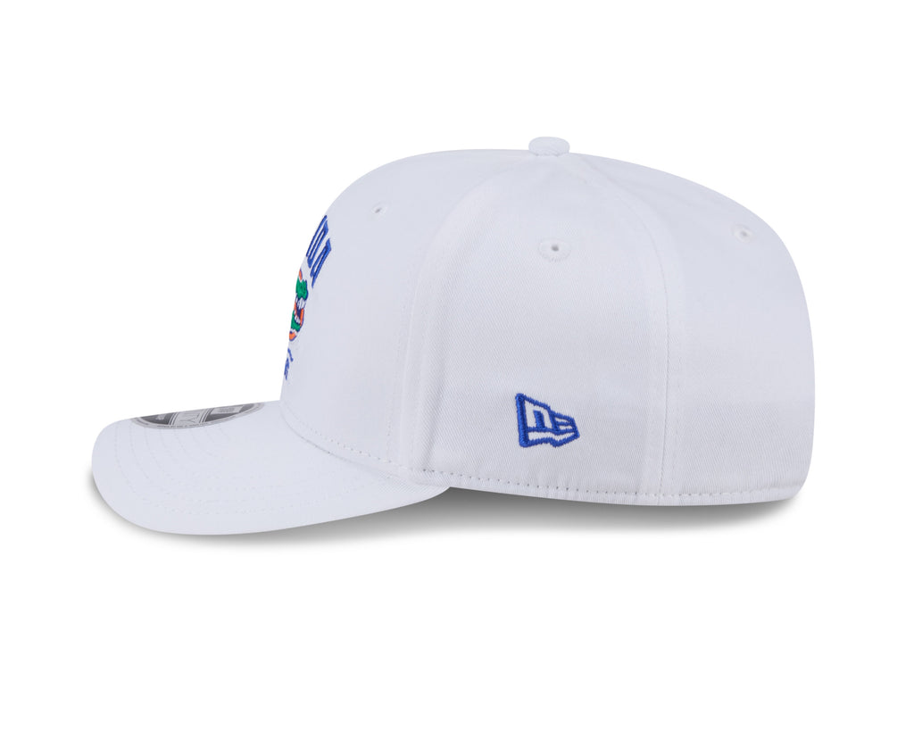 Florida Gators New Era Team White 9SEVENTY Adjustable Hat product image 4, provided for visual reference and product detail
