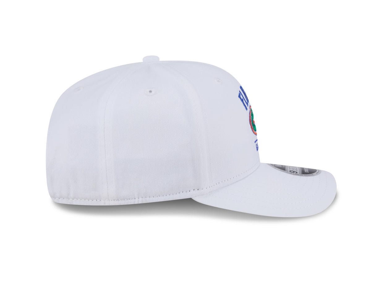 Florida Gators New Era Team White 9SEVENTY Adjustable Hat product image 5, provided for visual reference and product detail