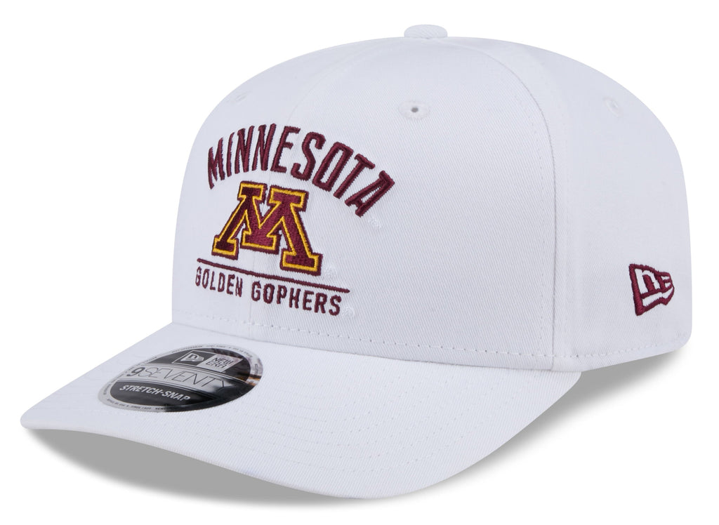 Minnesota Golden Gophers New Era Team White 9SEVENTY Adjustable Hat product image 1, provided for visual reference and