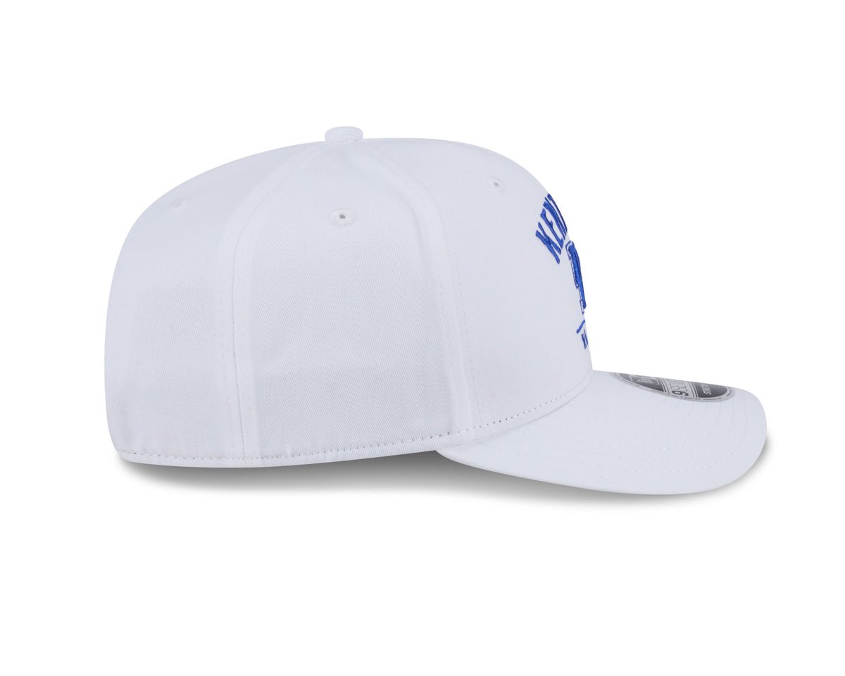 Kentucky Wildcats New Era Team White 9SEVENTY Adjustable Hat product image 5, provided for visual reference and product