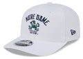 Notre Dame Fighting Irish New Era Team White 9SEVENTY Adjustable Hat product image 1, provided for visual reference and