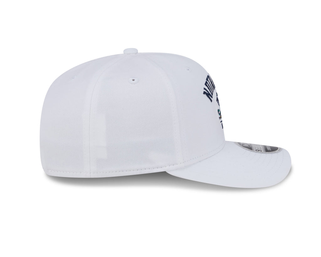 Notre Dame Fighting Irish New Era Team White 9SEVENTY Adjustable Hat product image 5, provided for visual reference and