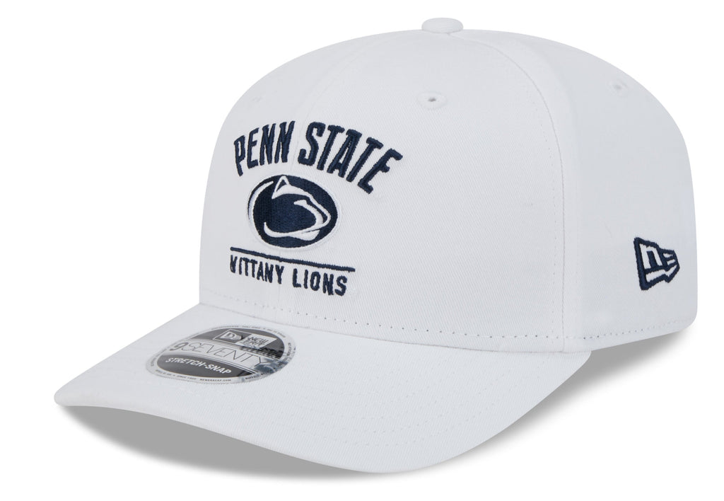 Penn State Nittany Lions New Era Team White 9SEVENTY Adjustable Hat product image 1, provided for visual reference and