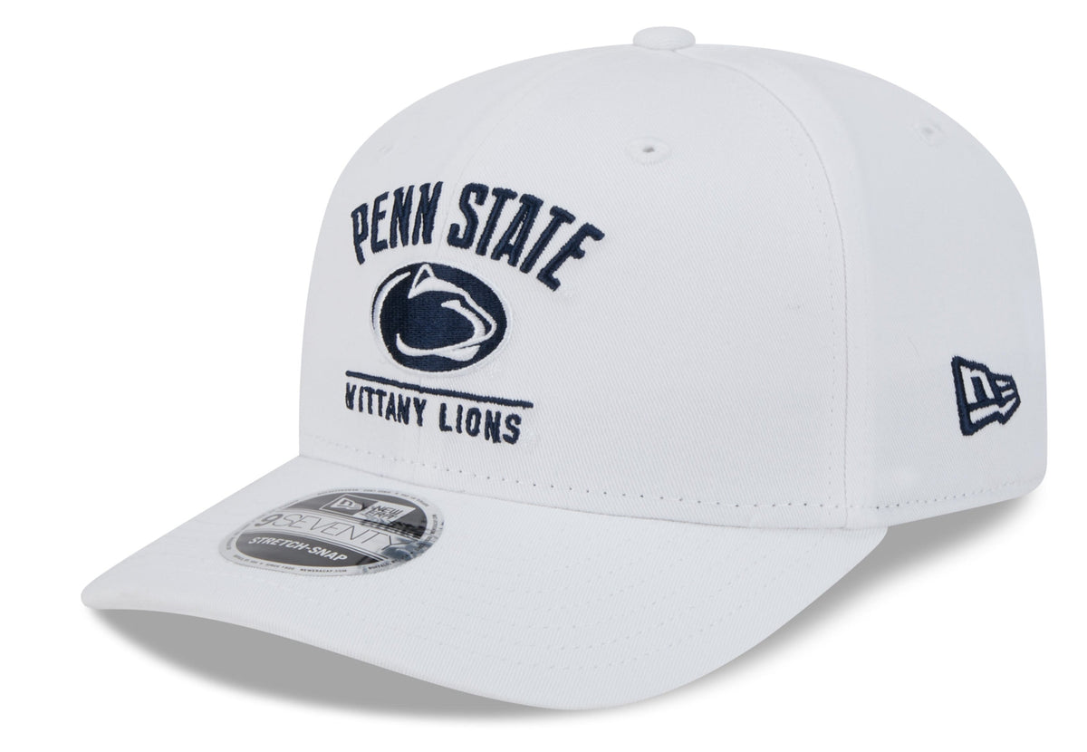 Penn State Nittany Lions New Era Team White 9SEVENTY Adjustable Hat product image 1, provided for visual reference and