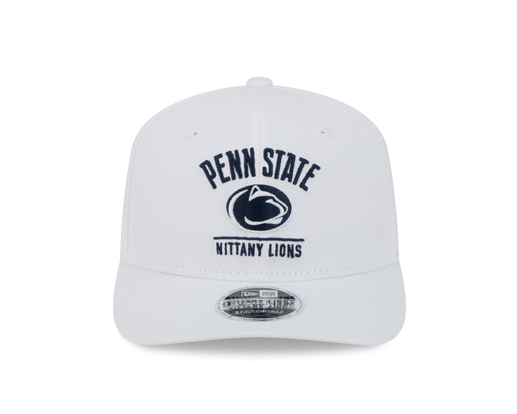 Penn State Nittany Lions New Era Team White 9SEVENTY Adjustable Hat product image 2, provided for visual reference and