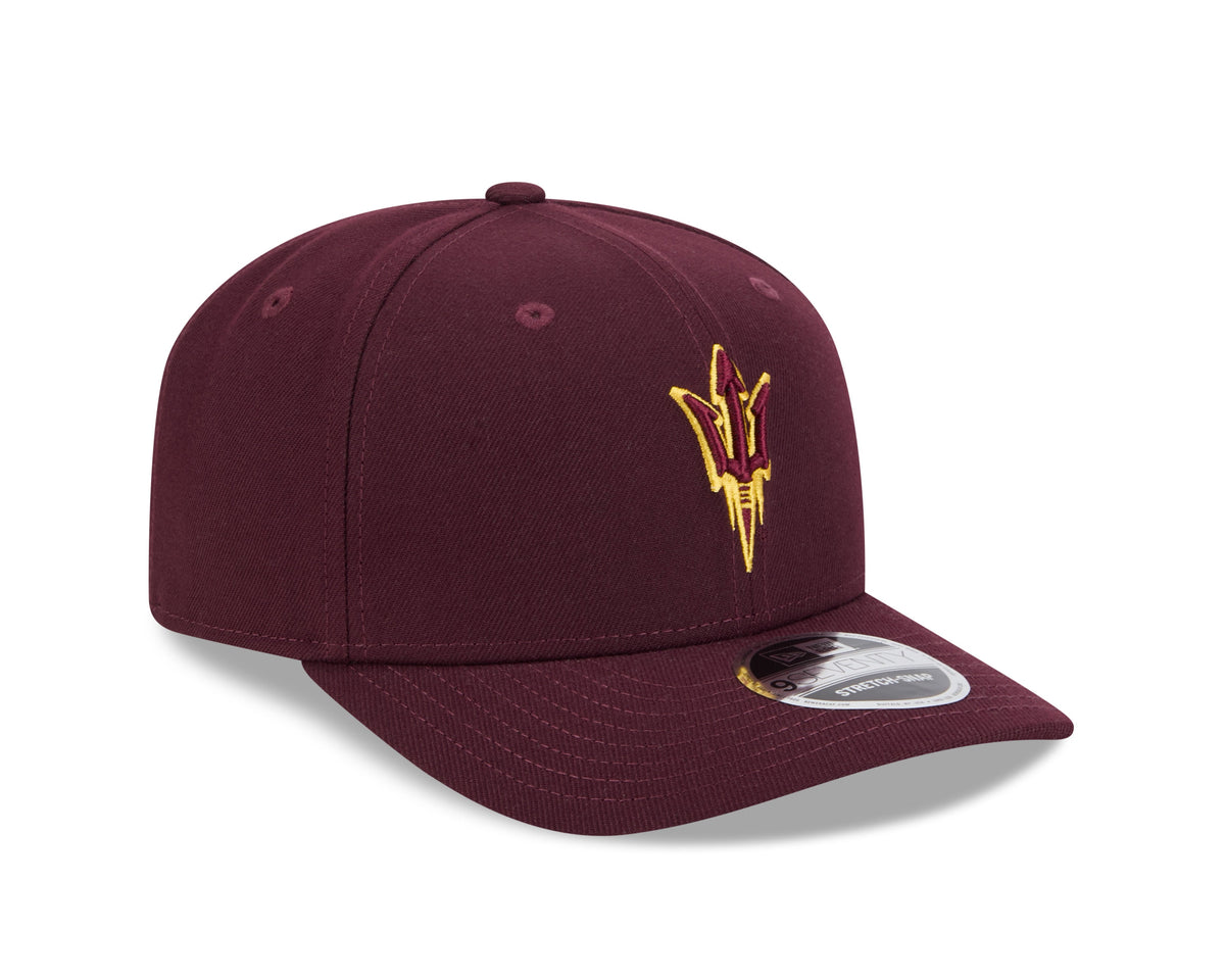 Arizona State Sun Devils New Era Maroon 9SEVENTY Adjustable Hat product image 3, provided for visual reference and product
