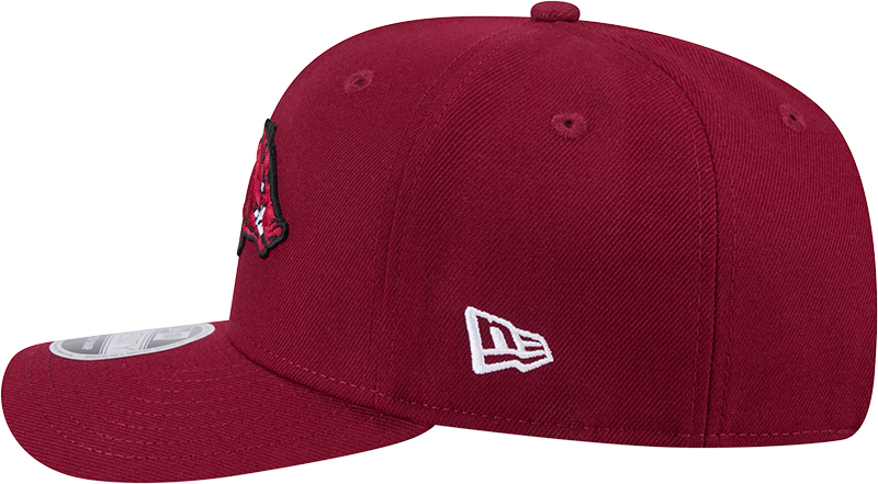 Arkansas Razorbacks New Era Team Crimson 9SEVENTY Adjustable Hat product image 4, provided for visual reference and product