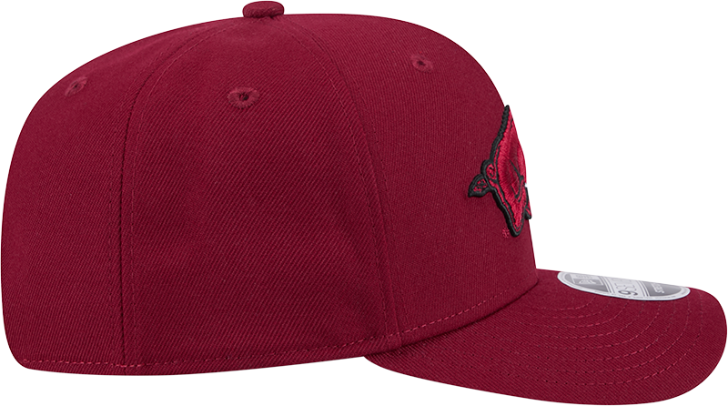 Arkansas Razorbacks New Era Team Crimson 9SEVENTY Adjustable Hat product image 5, provided for visual reference and product