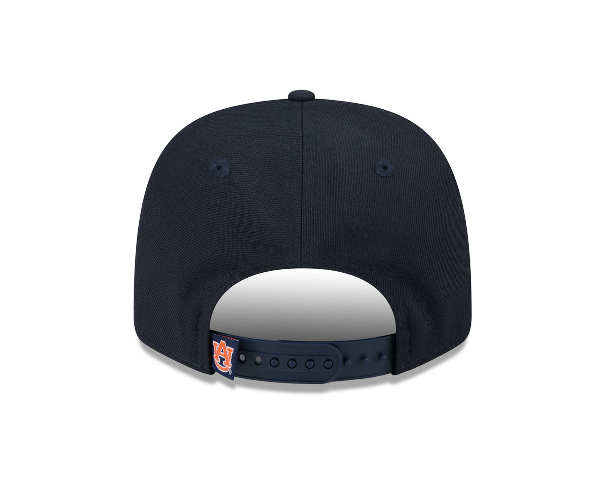 Auburn Tigers New Era Navy 9SEVENTY Adjustable Hat product image 6, provided for visual reference and product detail review